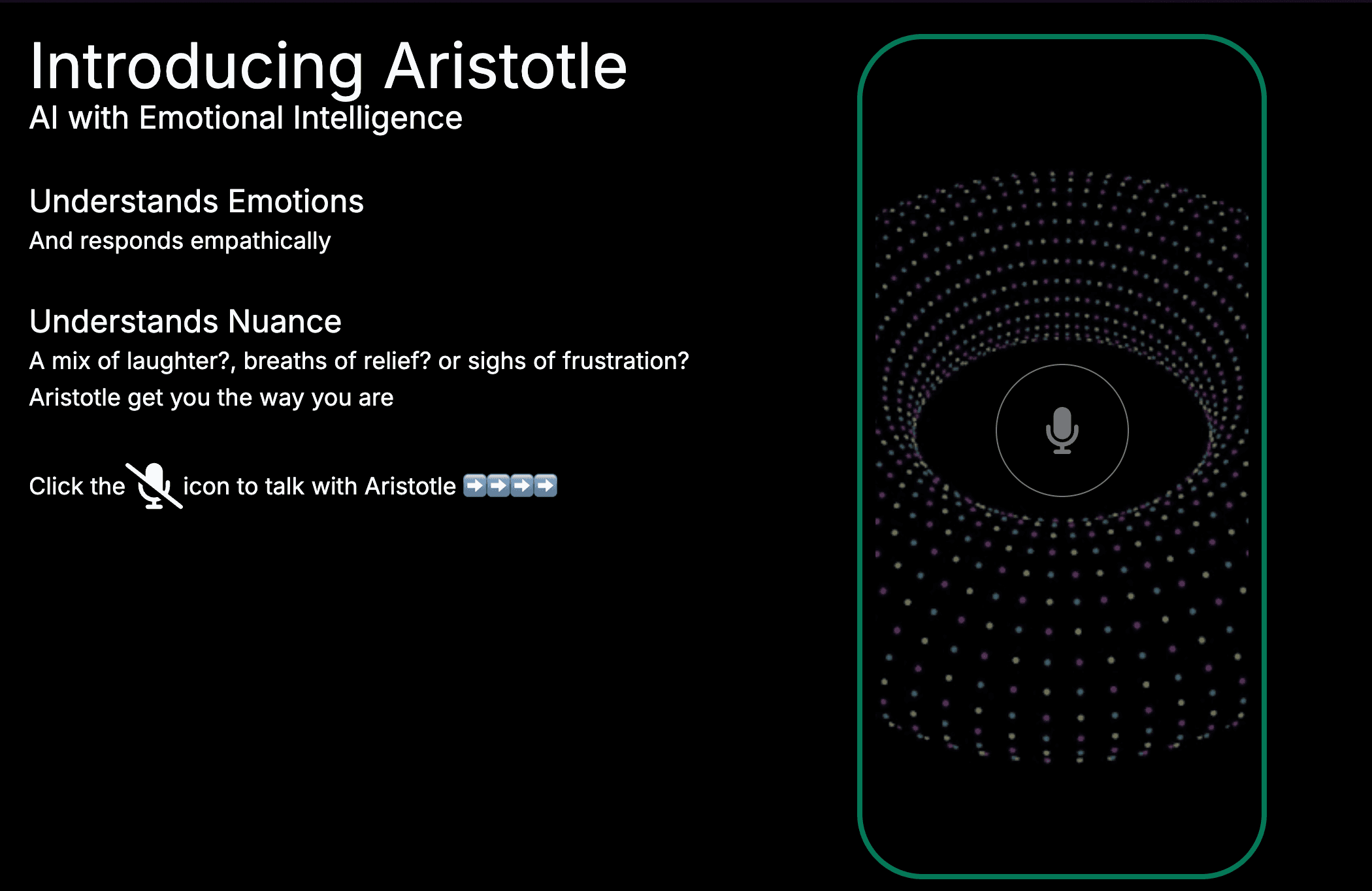 Aristotle - Emotionally Intelligent AI